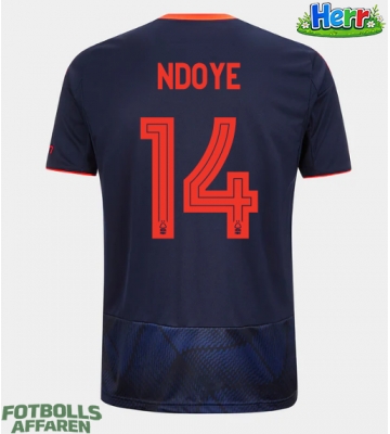 Nottingham Forest Dan Ndoye #14 Tredje Tröja 2025-26 Kortärmad